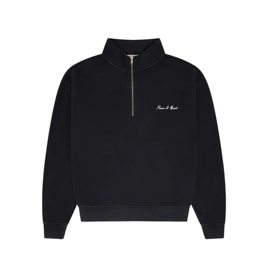 Signature Quarter Zip (Black)
