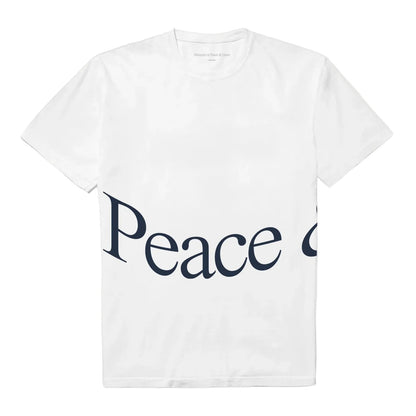 Jumbo Wordmark Tee (White)