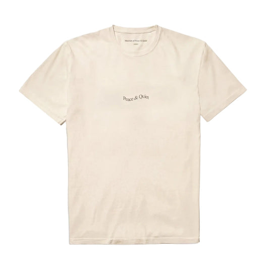 Wordmark Tee (Bone)