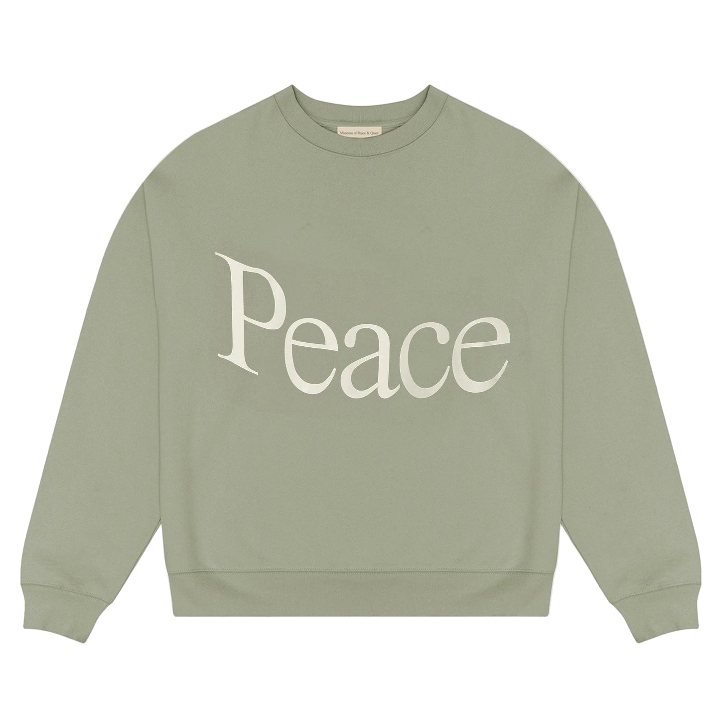 Jumbo Wordmark Crewneck (Sage)