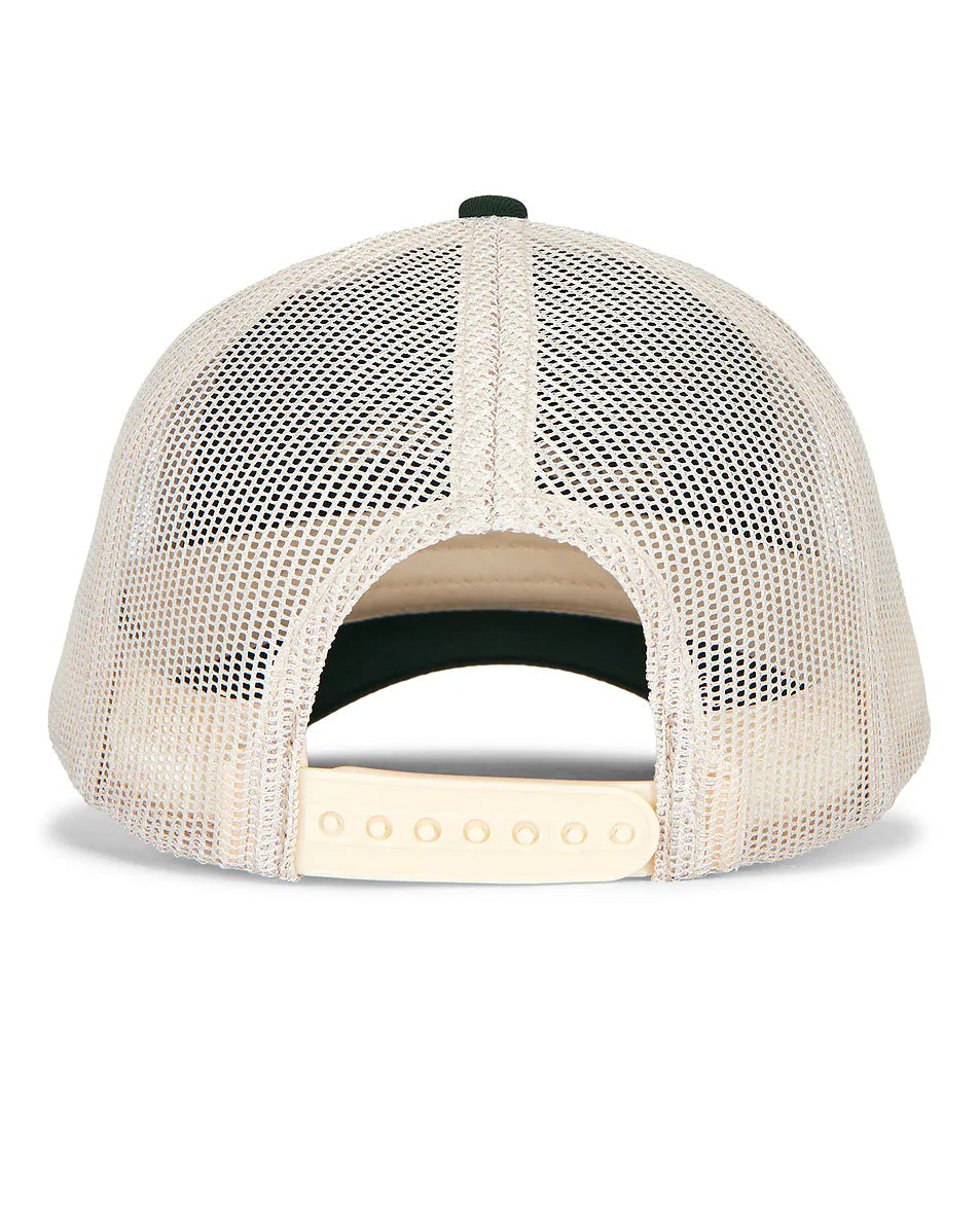 Wordmark Trucker Dad Hat (Forest)
