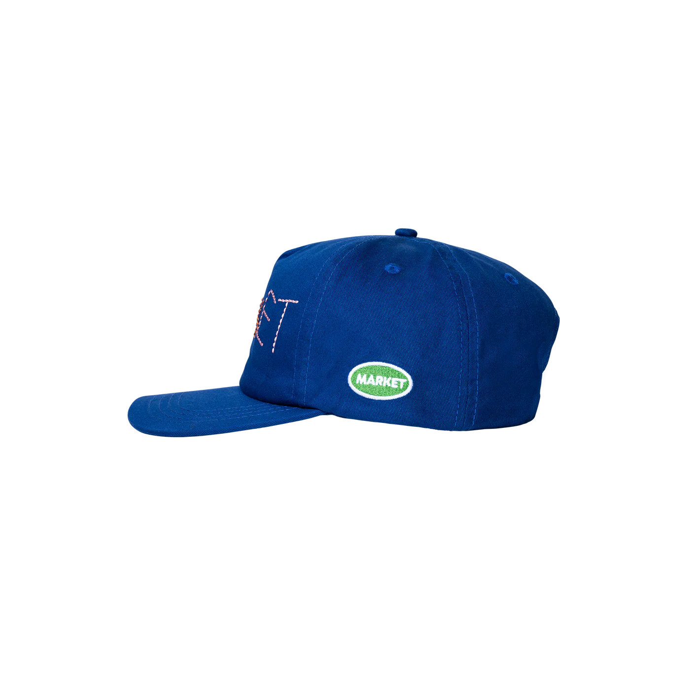 Soft Stitch 5-Panel Hat (Egyptian Blue)