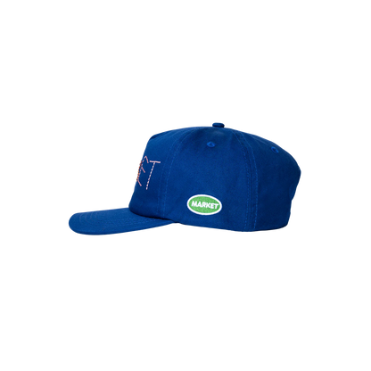 Soft Stitch 5-Panel Hat (Egyptian Blue)