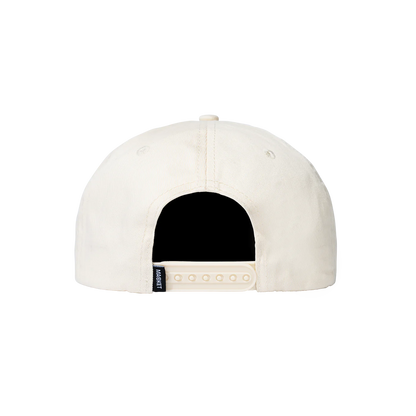 Soft Stitch 5-Panel Hat (Butter Cream)