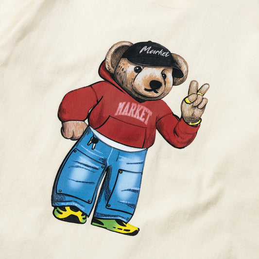Fit Check Bear Tee (Butter Cream)