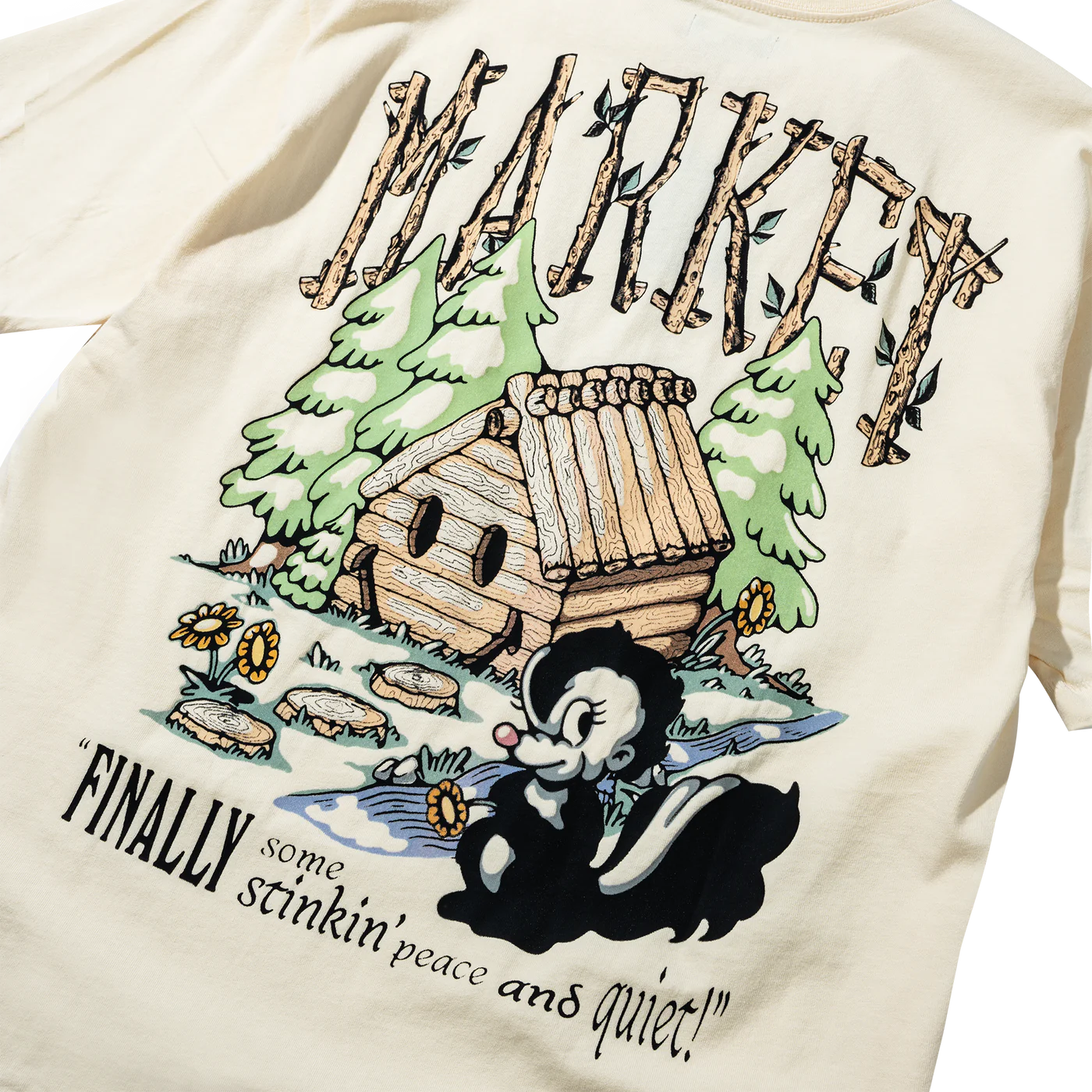 Smiley Quiet Cabin Tee