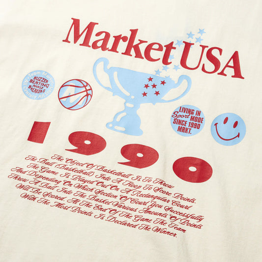 Smiley 1990 Tee (Butter Cream)