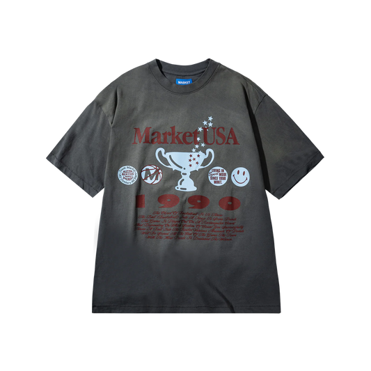Smiley 1990 Tee (Cement)
