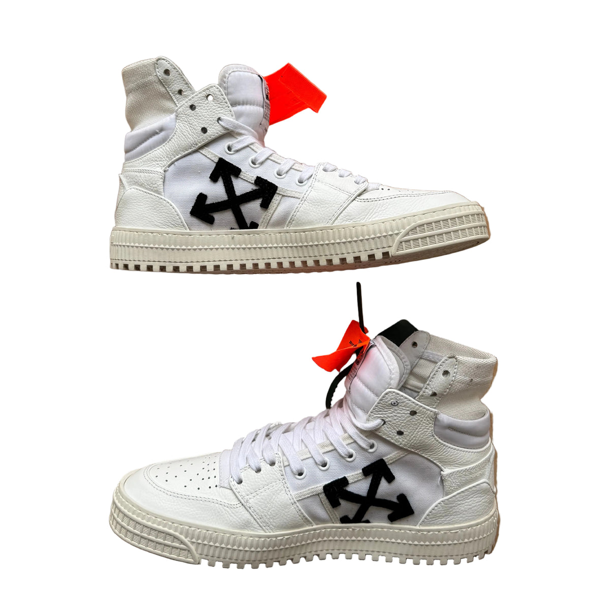 Off-White Court 3.0 High “White” (De Uso)