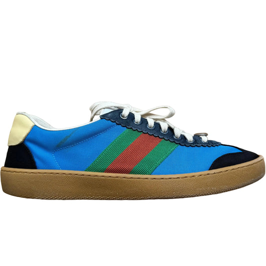 Gucci Web Accent Nylon “Bright Blue” (De Uso)
