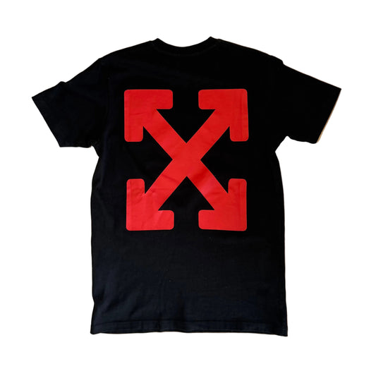 Off-White Emotionally Unavailable Logo Type Tee "Black”