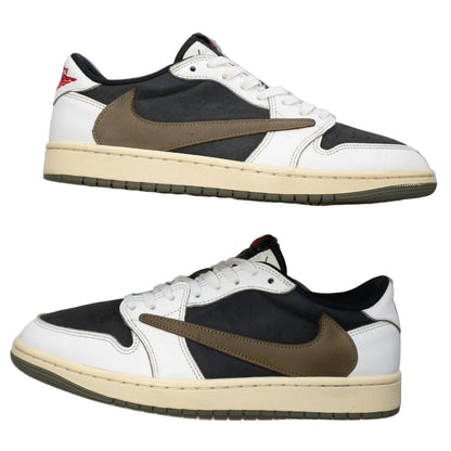 Jordan 1 Low Travis Scott “Medium Olive" (De Uso)