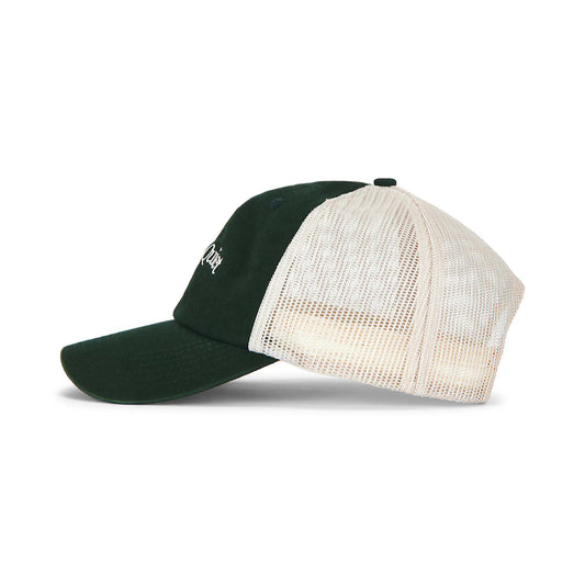 Wordmark Trucker Dad Hat (Forest)