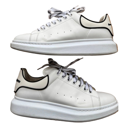 Alexander McQueen Oversized Sneakers “Black/White” (De Uso)