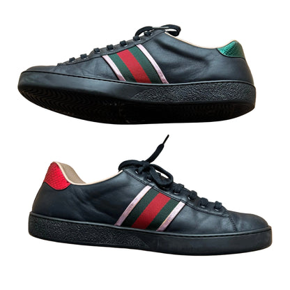 Gucci Ace Flame Sneakers (De Uso)