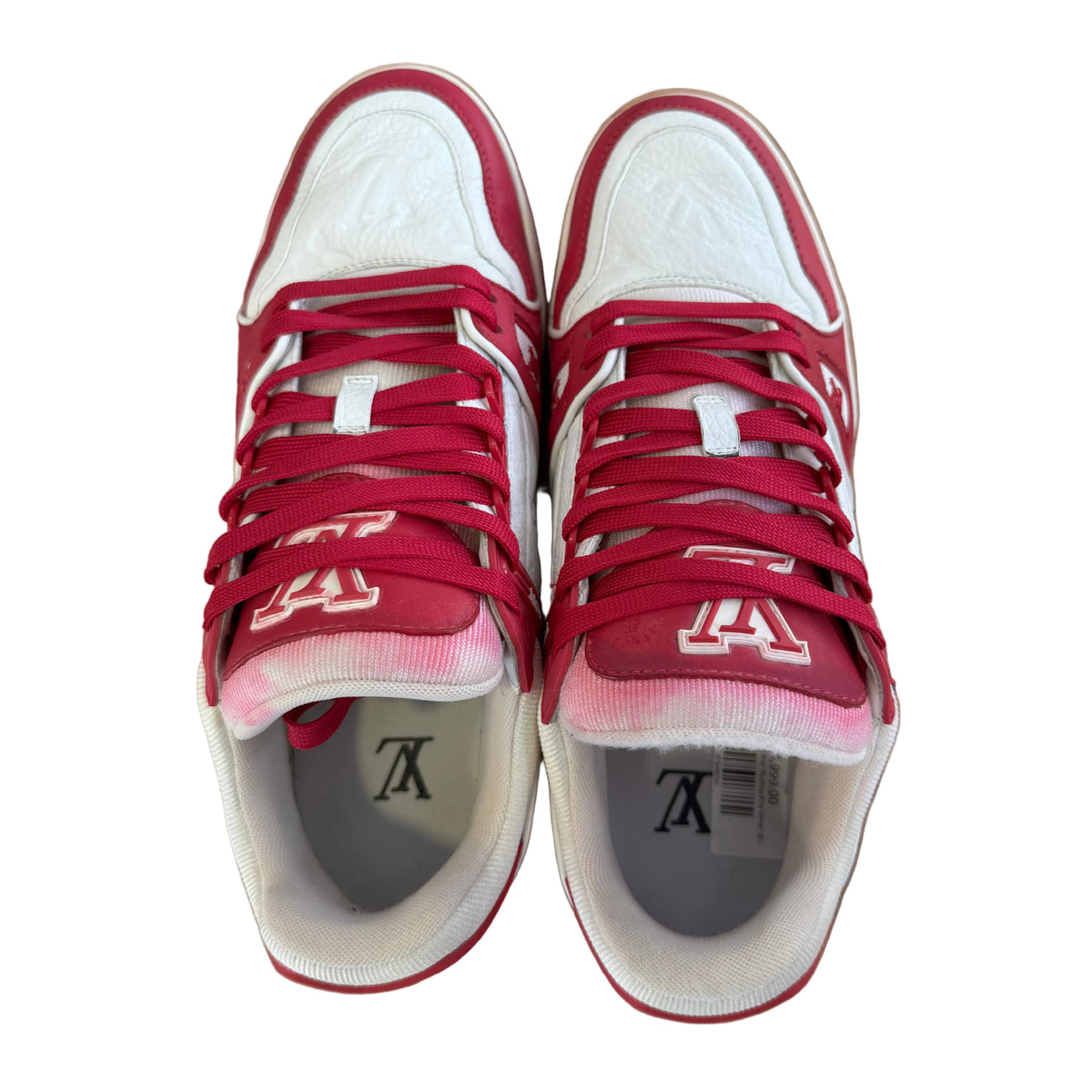 Louis Vuitton Trainer “Fuchsia Pink White” (De Uso)