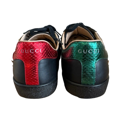 Gucci Ace Flame Sneakers (De Uso)