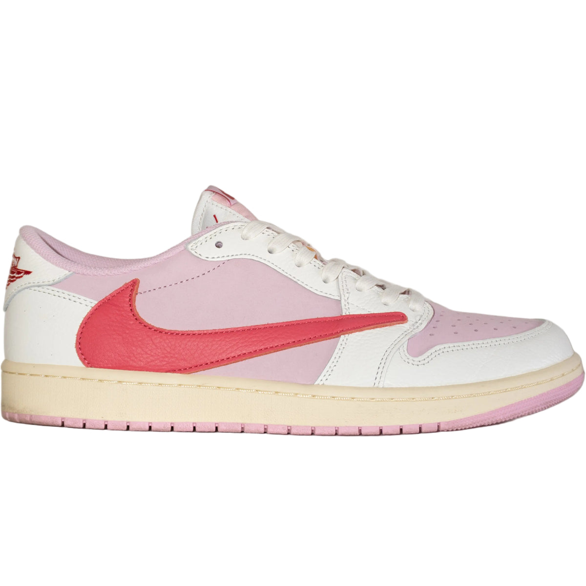 Jordan 1 Low OG x Travis Scott “Tropical Pink” (De Uso)