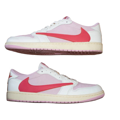 Jordan 1 Low OG x Travis Scott “Tropical Pink” (De Uso)