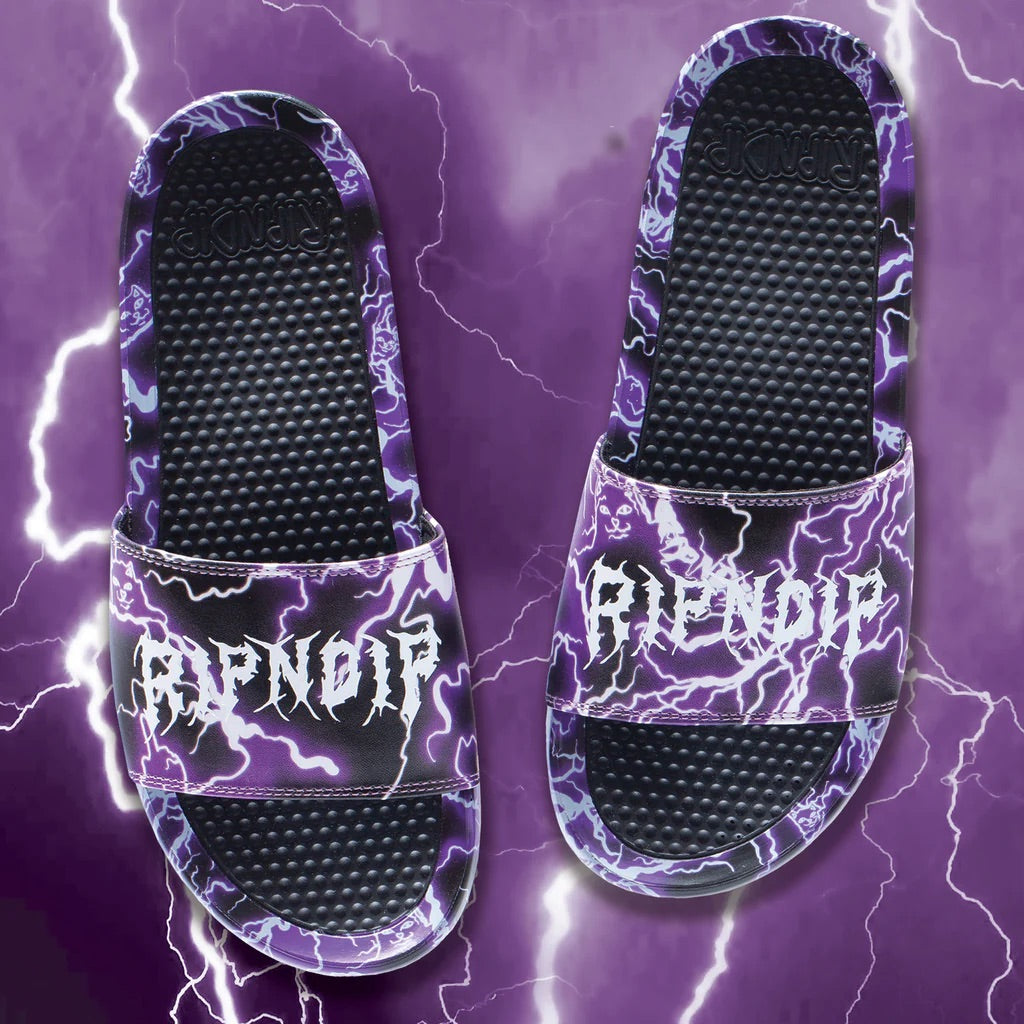 Nikola Slides "Black/Purple"