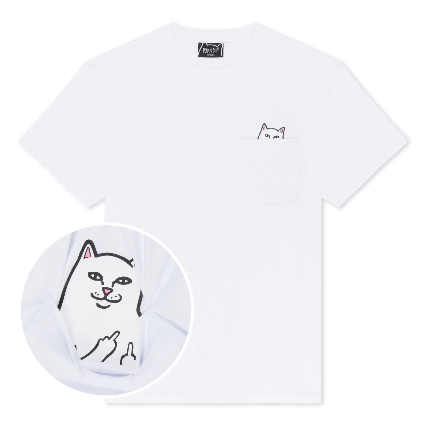 Lord Nermal Pocket Tee (White)