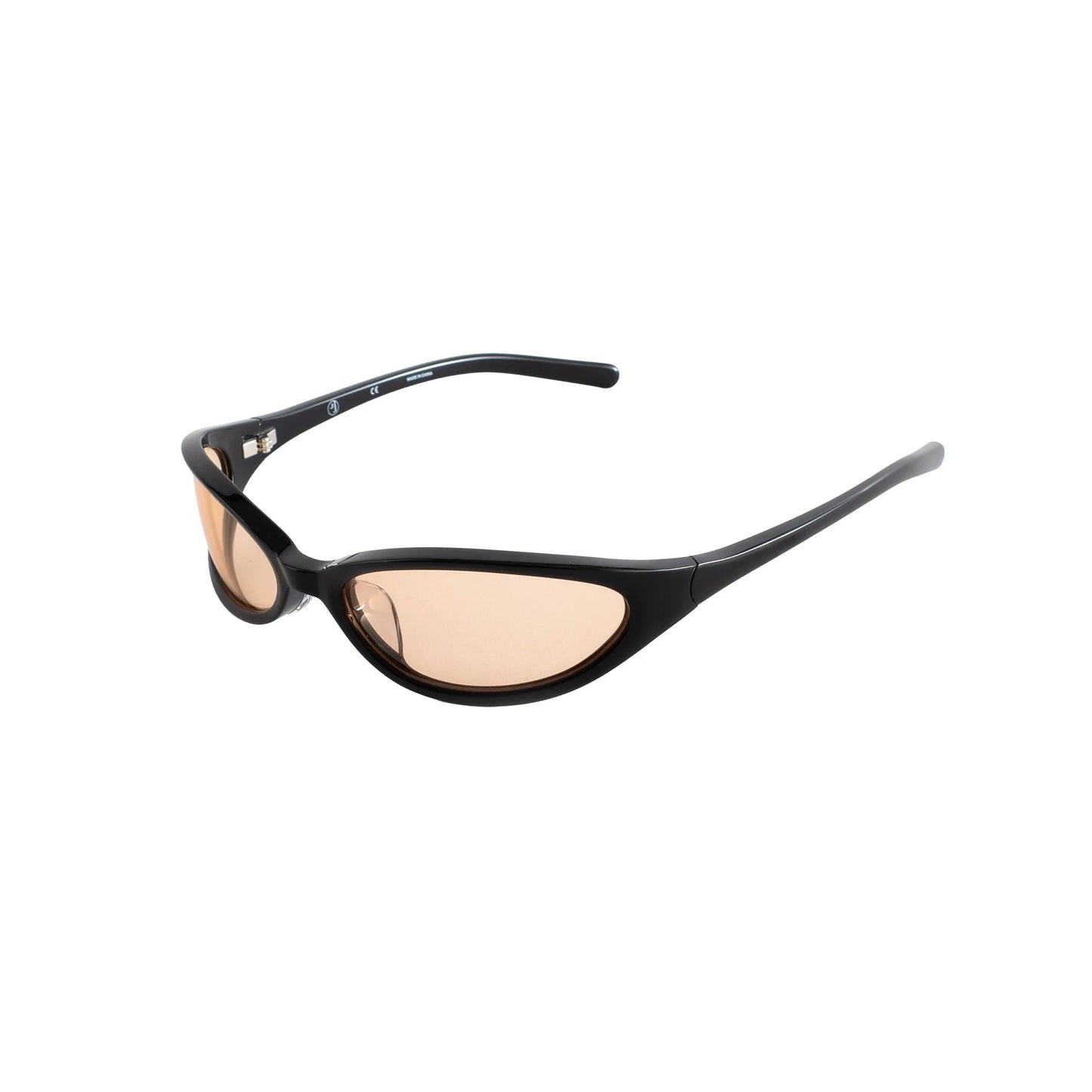 Face Slap Sunglasses (Black/Yellow)