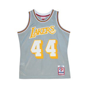 NBA 75th Silver Swingman Jersey Lakers 1971