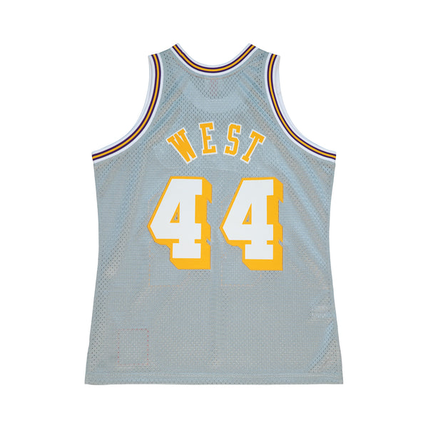 NBA 75th Silver Swingman Jersey Lakers 1971