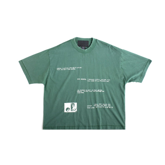 Normality Tee (Vintage Green)