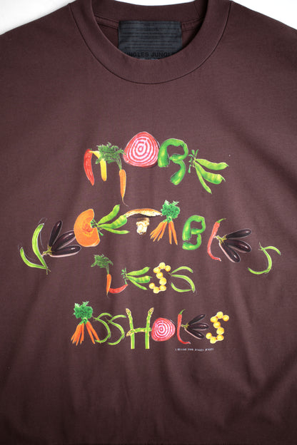 More Vegetables Tee (Brown)