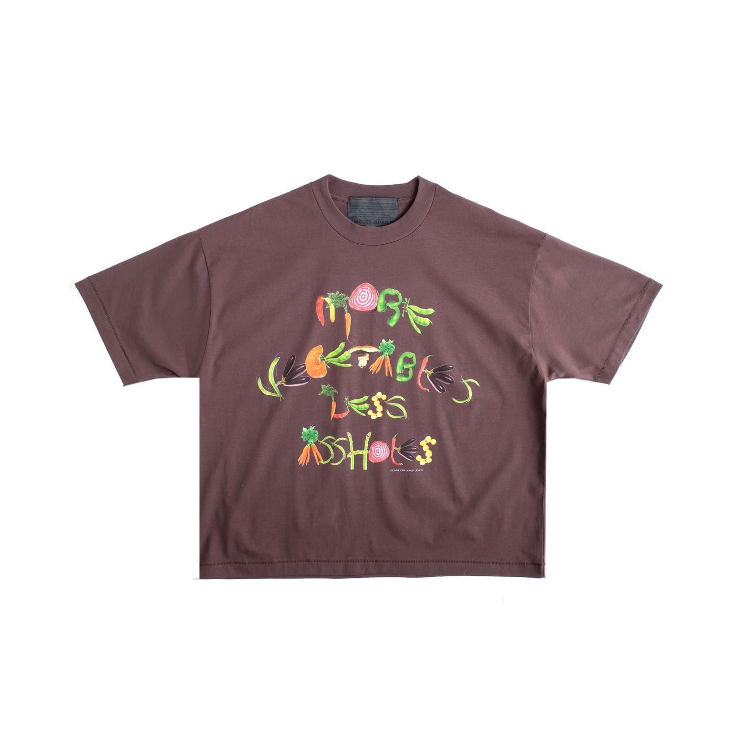 More Vegetables Tee (Brown)