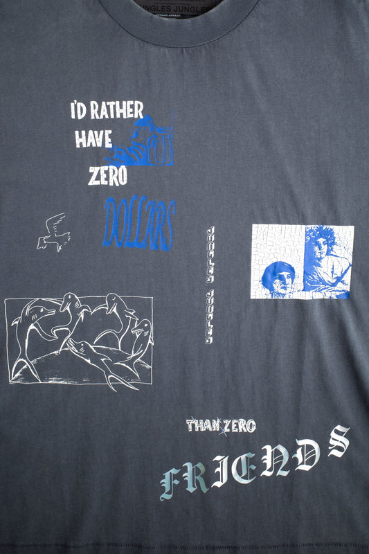 I'd Rather Tee (Vintage Blue)