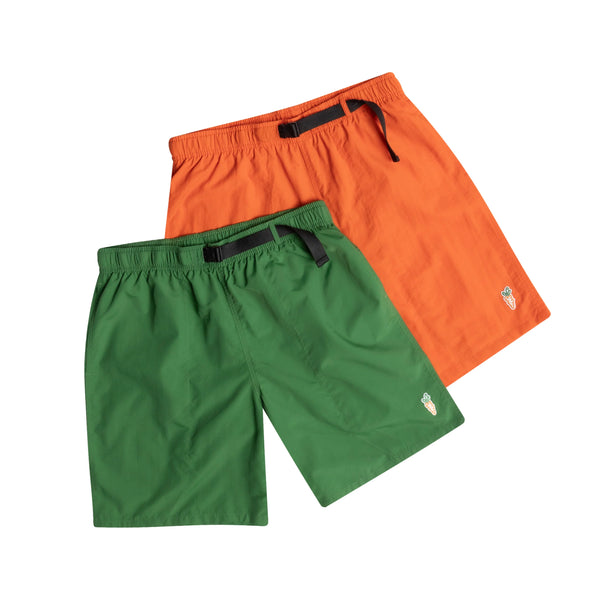 Stem Nylon Shorts (Orange)