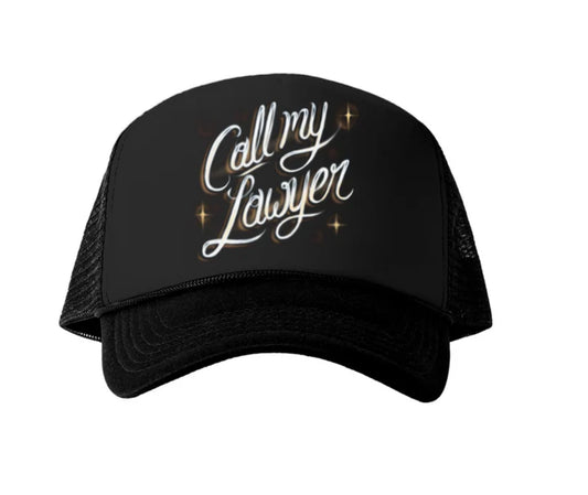 Call My Lawyer Airbrush Trucker Hat