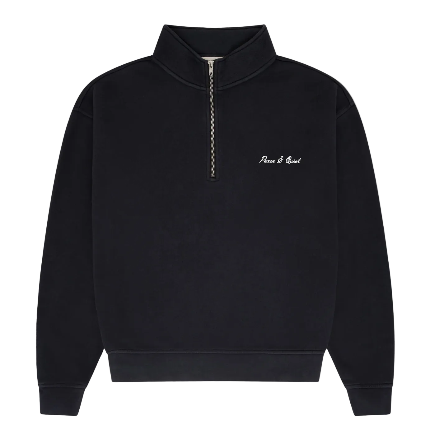 Signature Quarter Zip (Black)