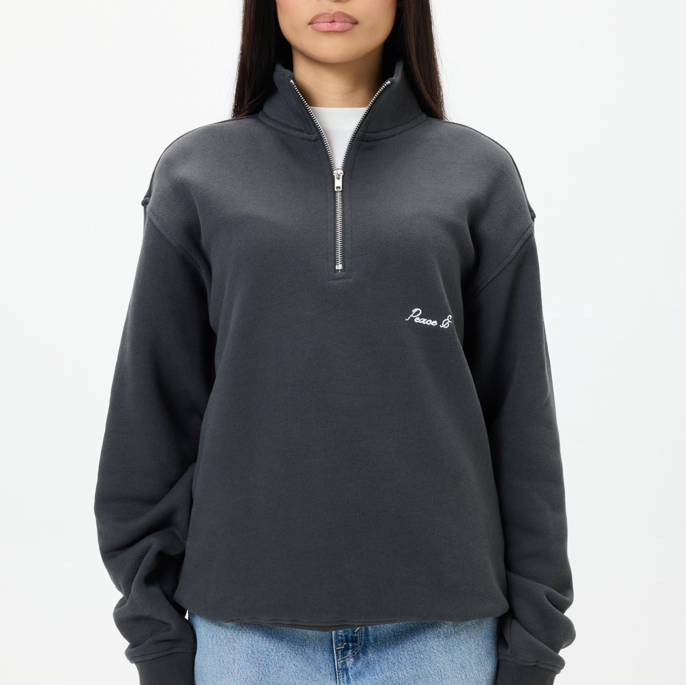 Signature Quarter Zip (Black)