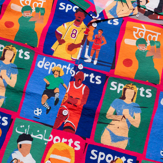 Illustrated SS Button Up