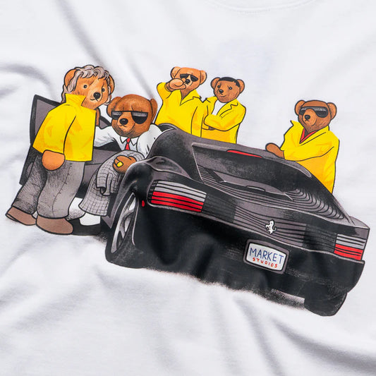 High Security Bear Tee (White)