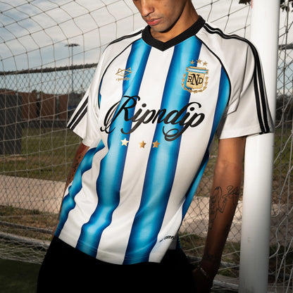 Ripndip Cup Argentina Soccer Jersey (White/Blue)
