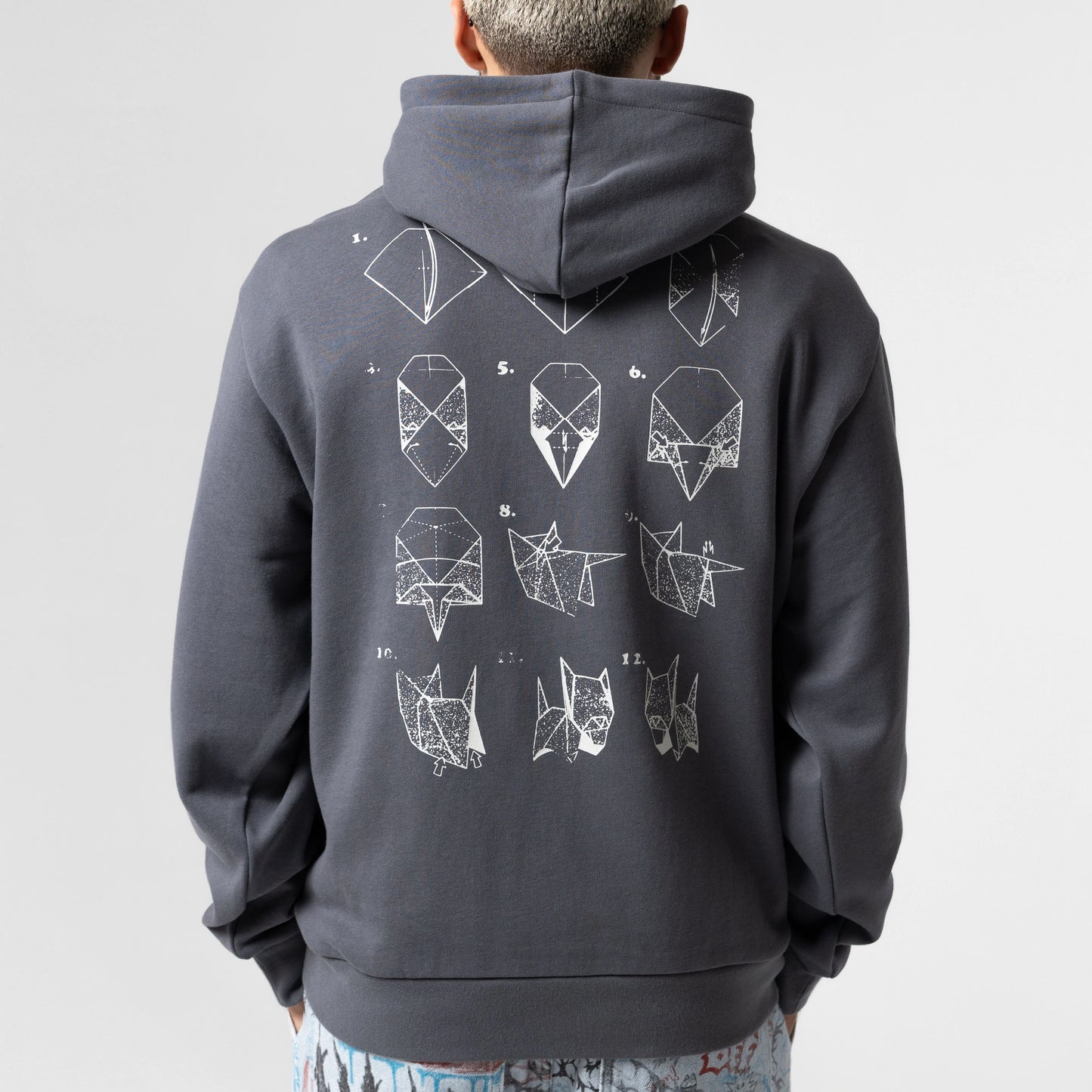 Origami Hoodie (Charcoal)