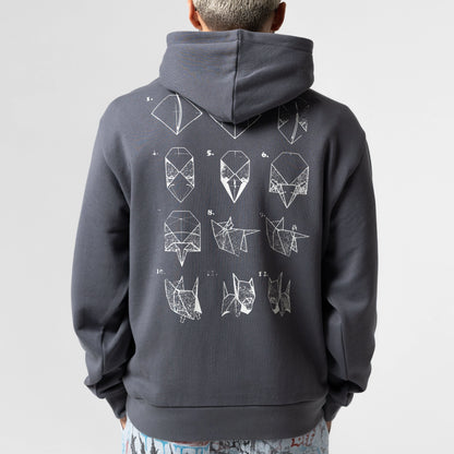 Origami Hoodie (Charcoal)
