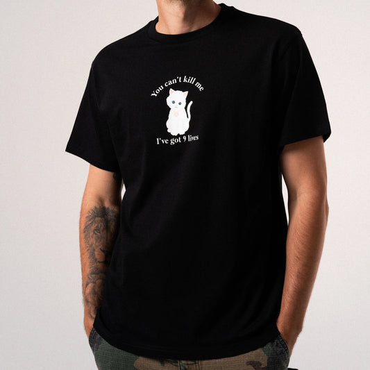 9 Lives Tee (Black)