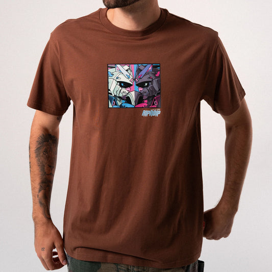 Nermbots Tee (Brown)