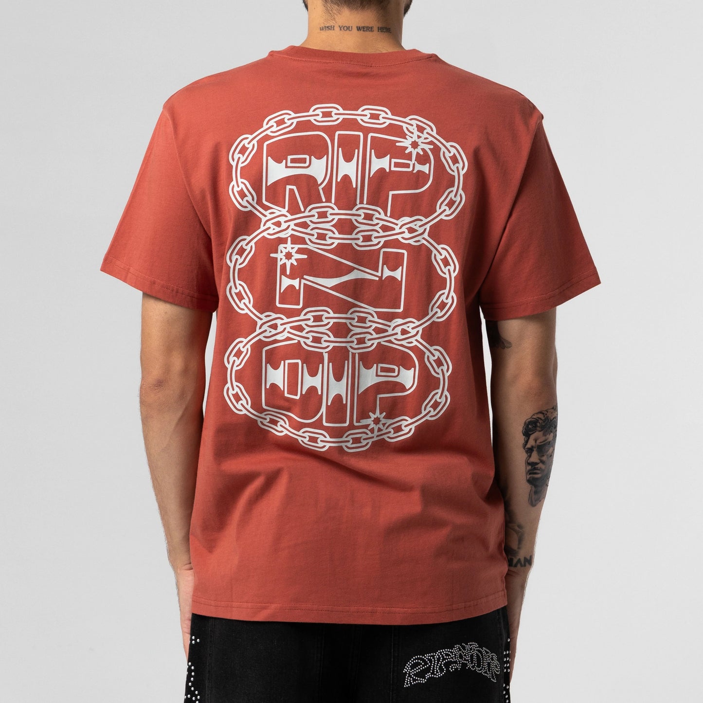 Linked Up Tee (Burnt Orange)