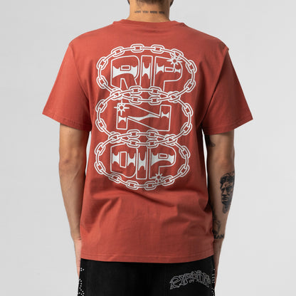Linked Up Tee (Burnt Orange)