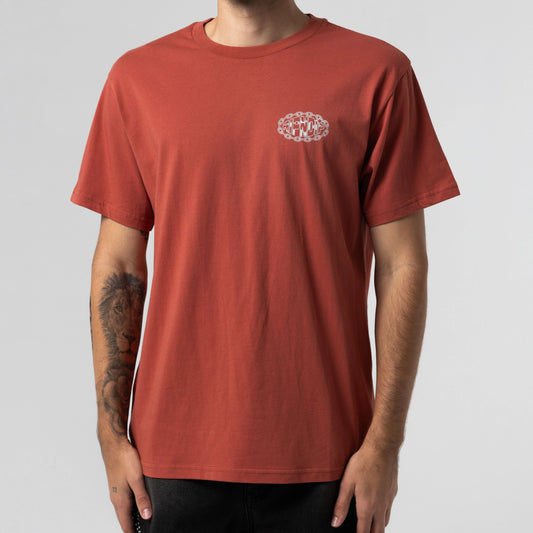 Linked Up Tee (Burnt Orange)