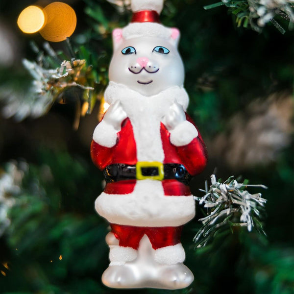 Santa Nerm Christmas Ornament