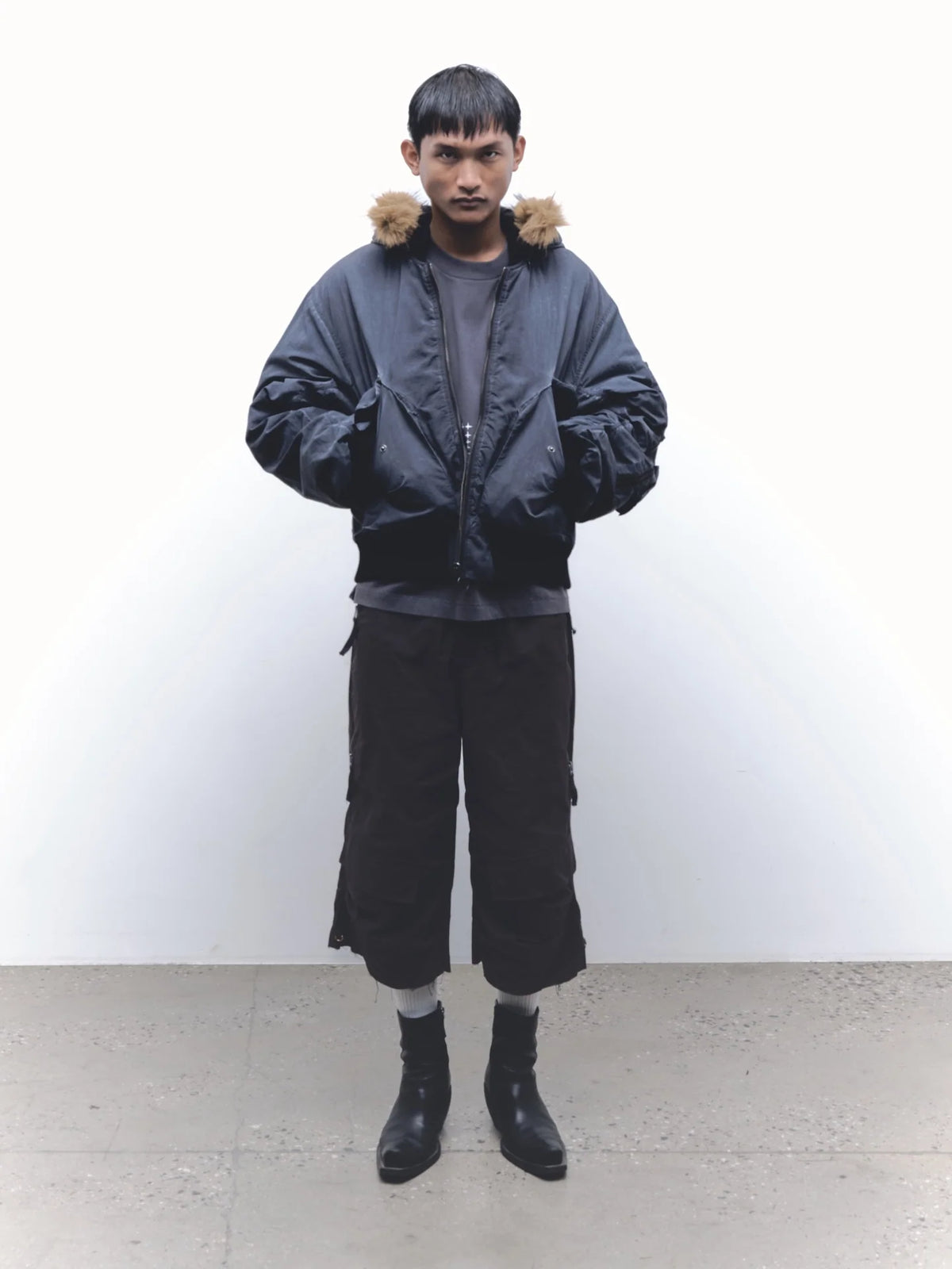 Fur Hood Bomber