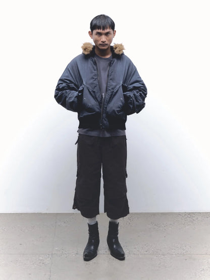 Fur Hood Bomber