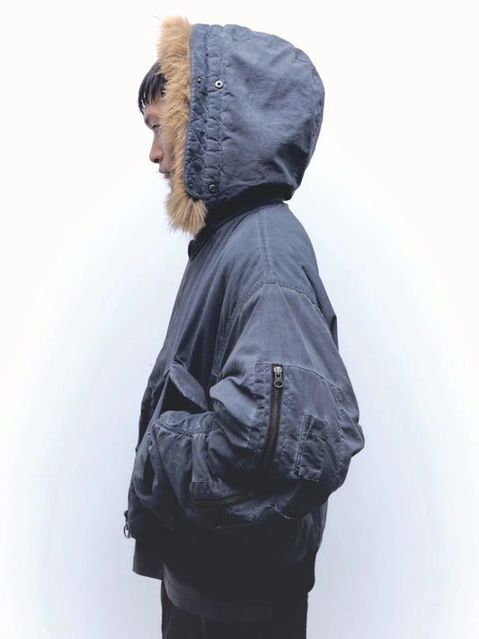 Fur Hood Bomber